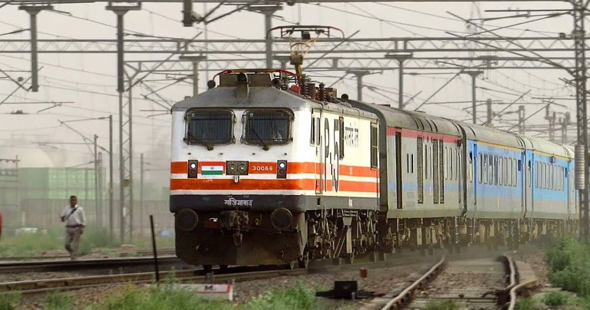 reason behind electric trains current passing
