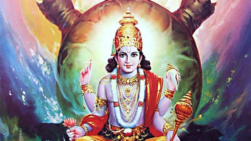 avataras of lord vishnu on lord rama statue in ayodhya
