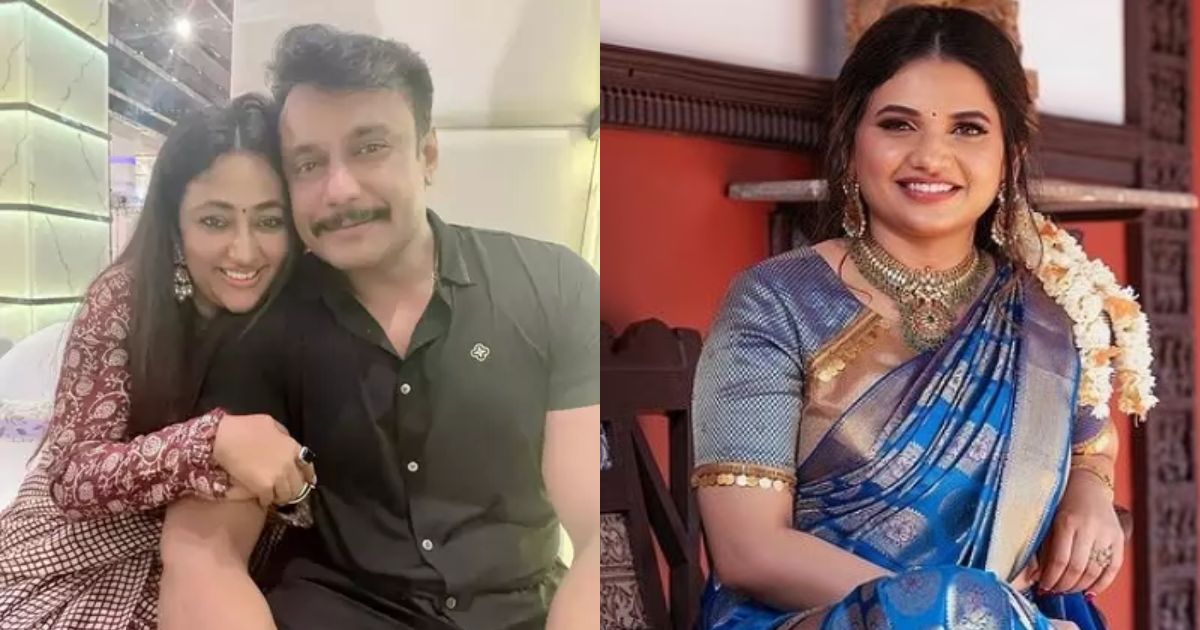 hero darshan wife issue with heroine