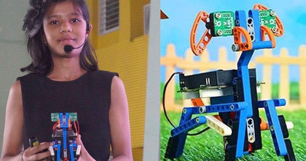 netra singh robotic pet invention