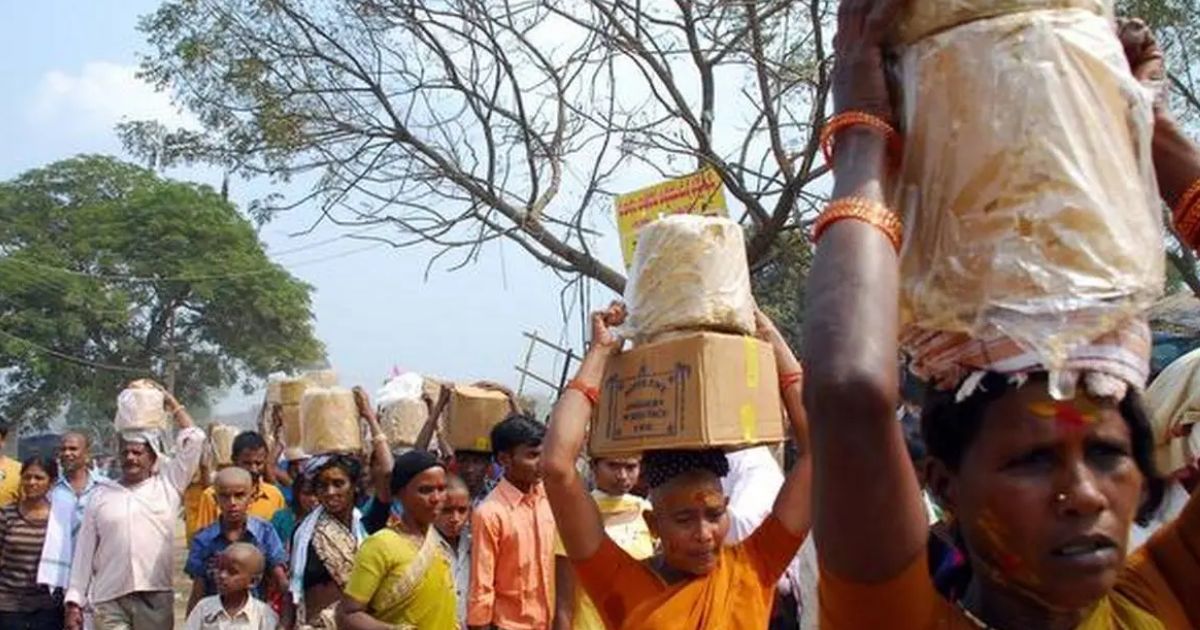 sammakka saralamma jatara hen