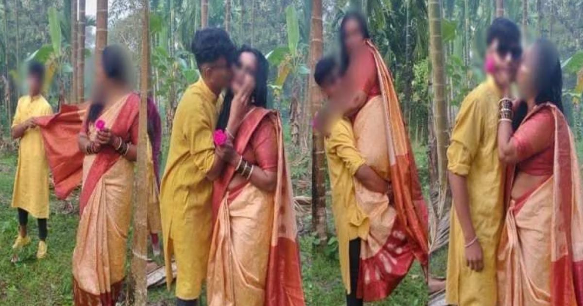 teacher and student photoshoot incident