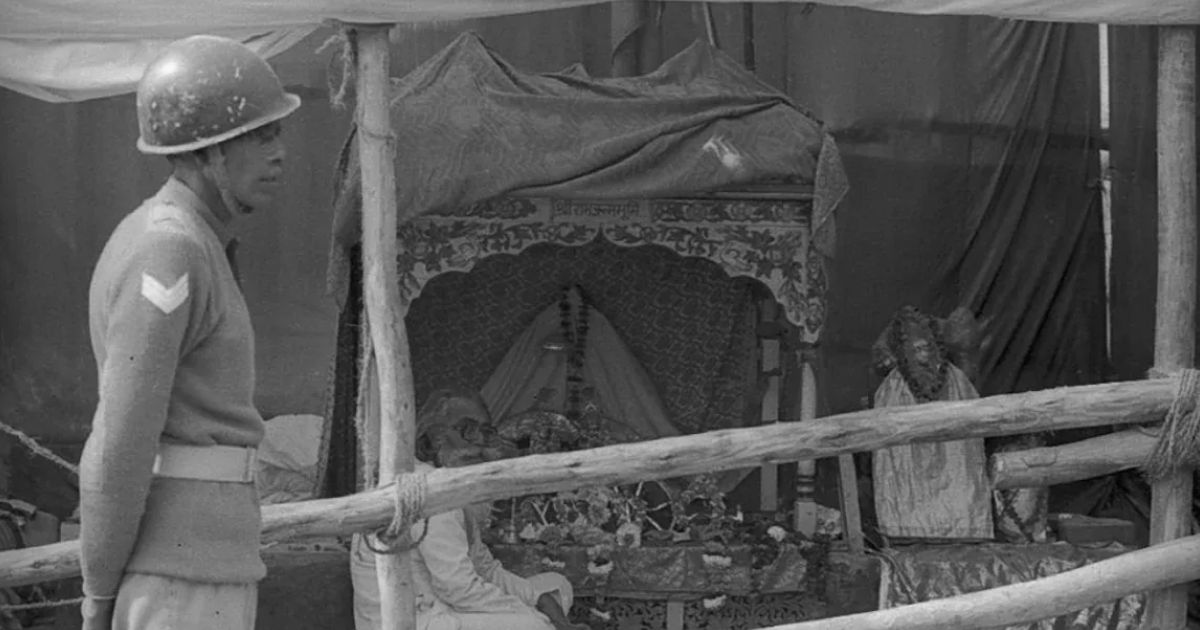 where will be old lord rama statue
