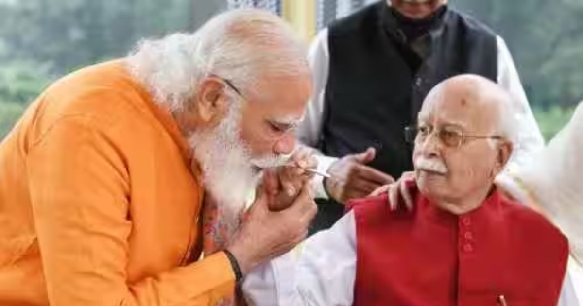 why lk advani did not attended ayodhya ram mandir