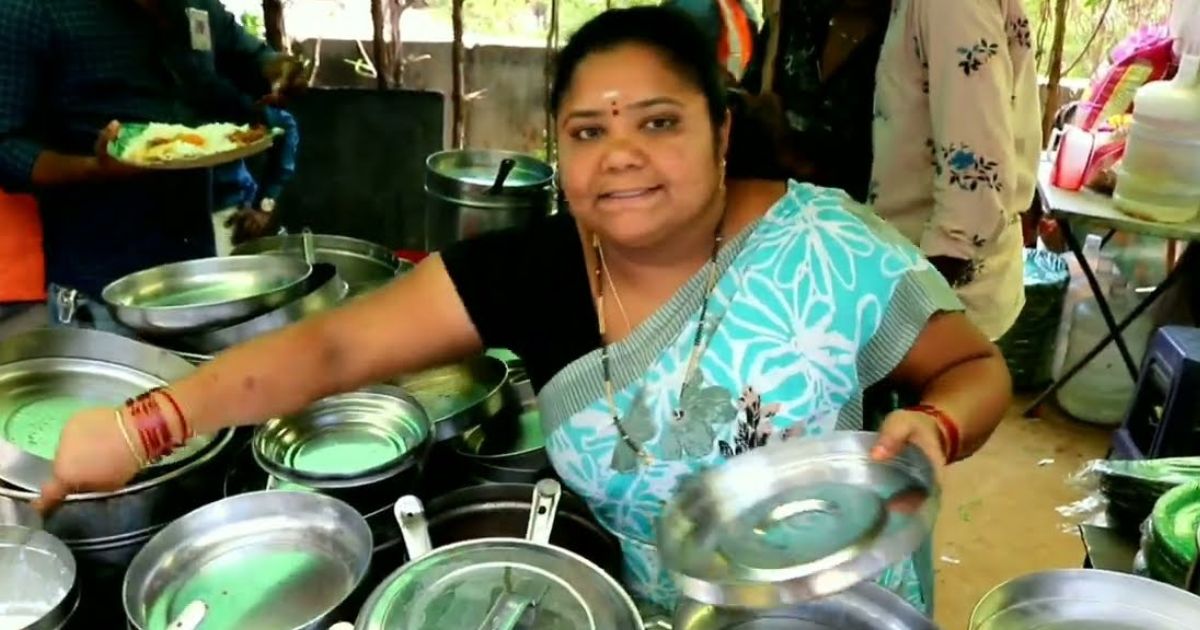 why netizens trolling street food woman