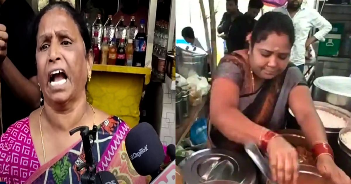 food vendor about kumari aunty meals issue