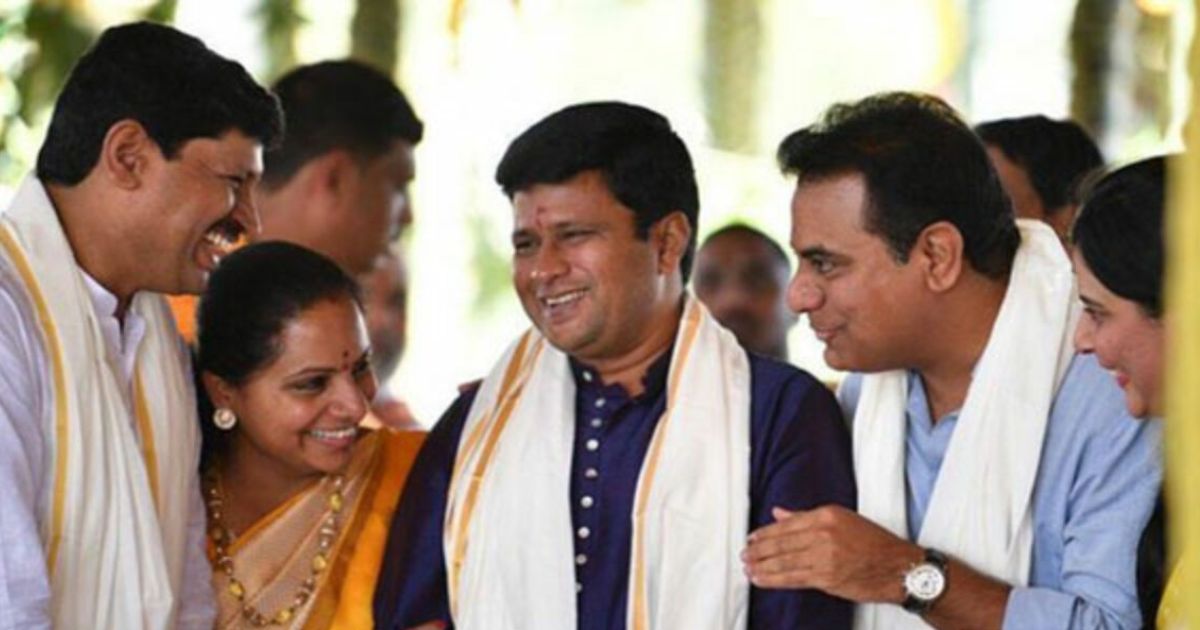 kalvakuntla kavitha husband devanapally anil kumar