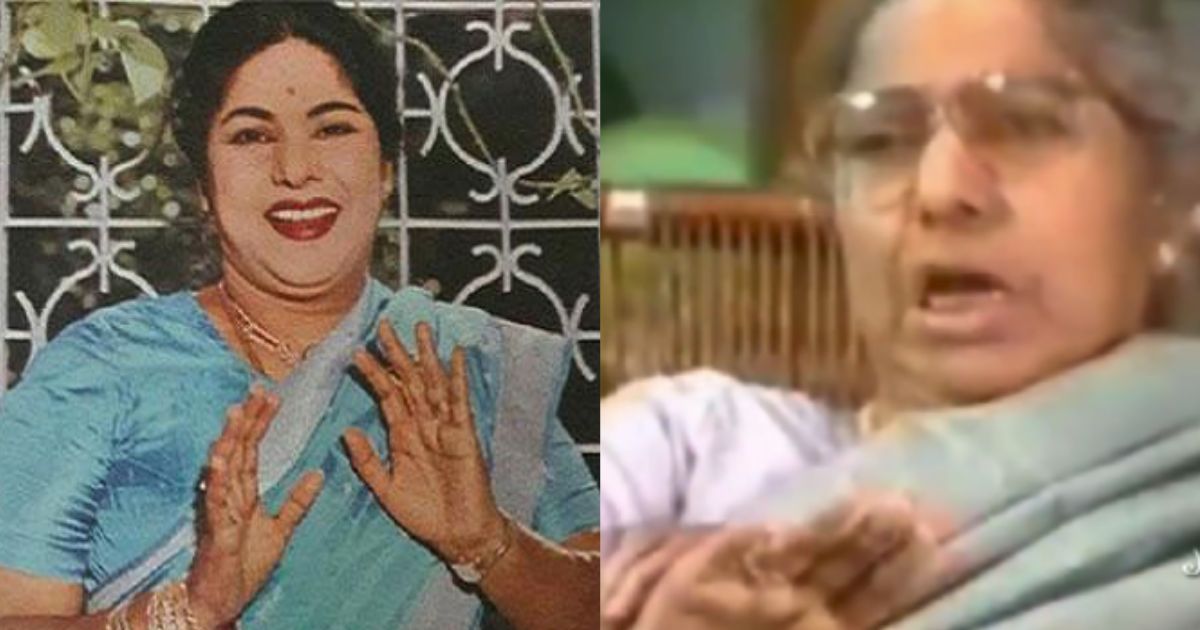 suryakantham interview in her last days