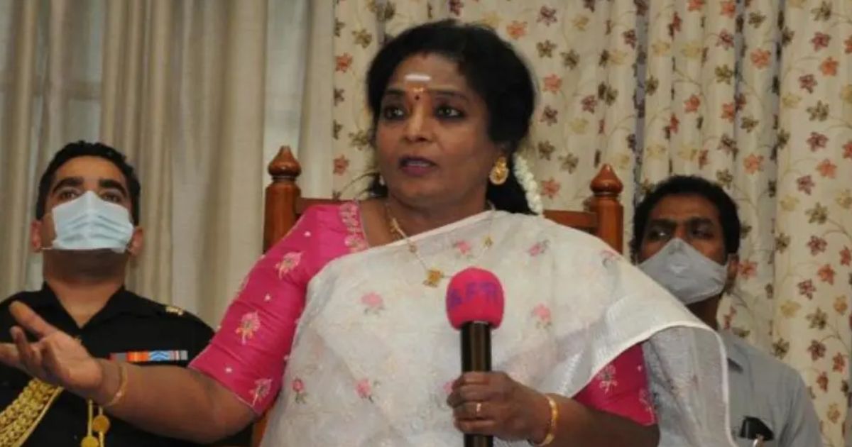 why tamilisai soundararajan resigned from governor post