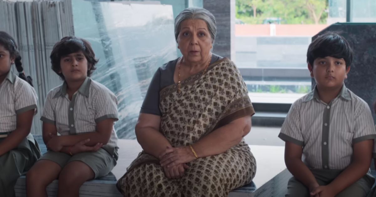 actor who acted as vijay devarakonda grand mother in family star