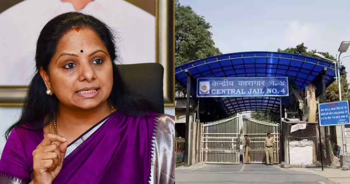 facilities for kalvakuntla kavitha in tihar jail