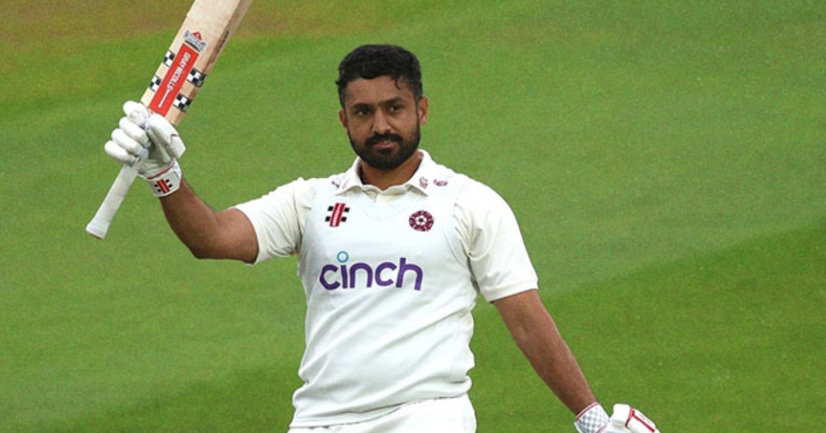  player who scored double century at county championship