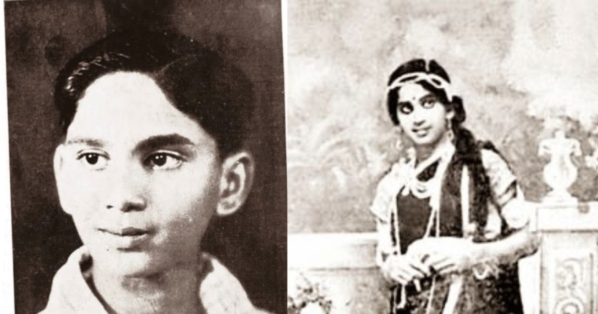 childhood picture of hero