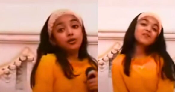 did you recognize this singer and heroine