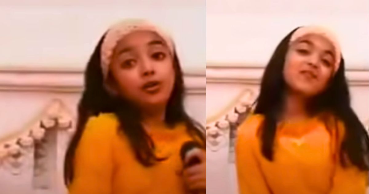 did you recognize this singer and heroine