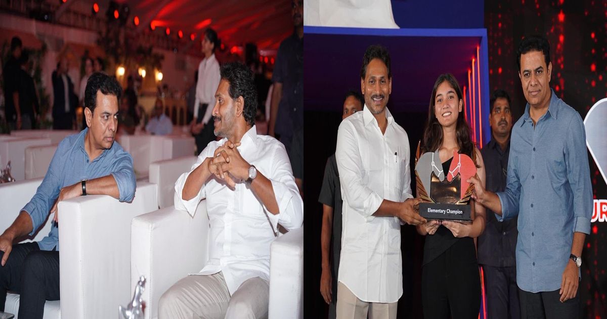 ys jaganmohan reddy ktr meeting